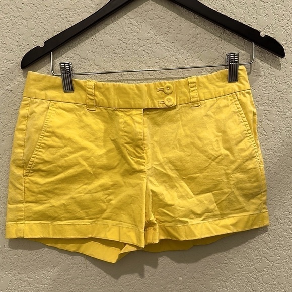 Vineyard Vines Yellow Women’s Shorts In Size 0 - Picture 1 of 7